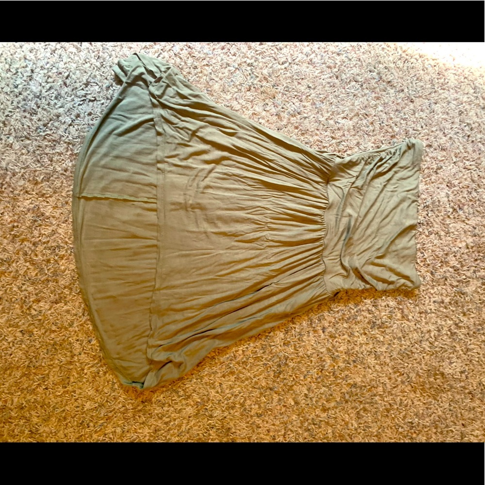 Strapless dress